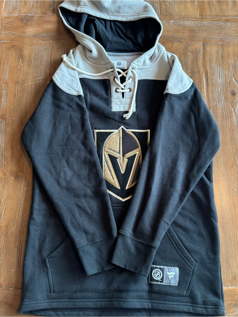 Fanatics Vegas Golden Knights NHL Lacer Pullover Hockey Hoodie Sweatshirt Black
